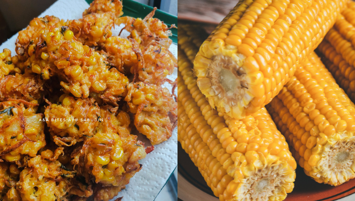 resepi cucur jagung rangup