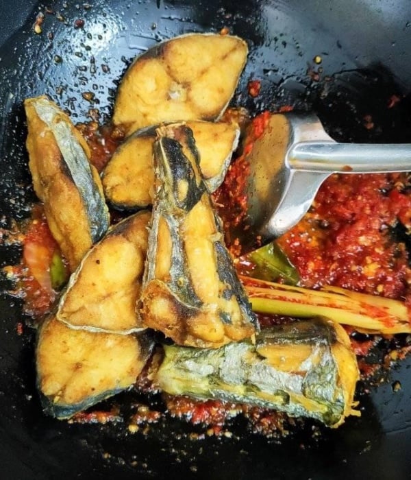 resepi ikan tenggiri berlado