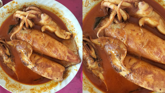 resepi kari sotong