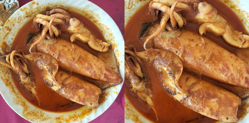 resepi kari sotong