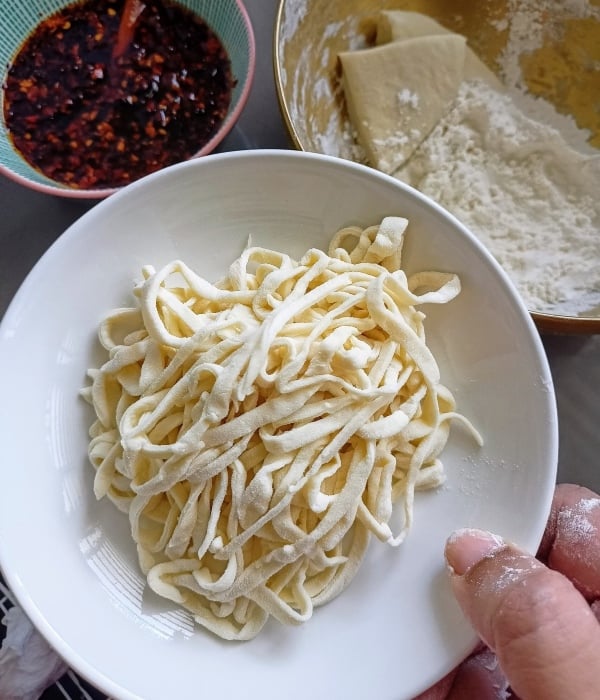 resepi mee tarik homemade