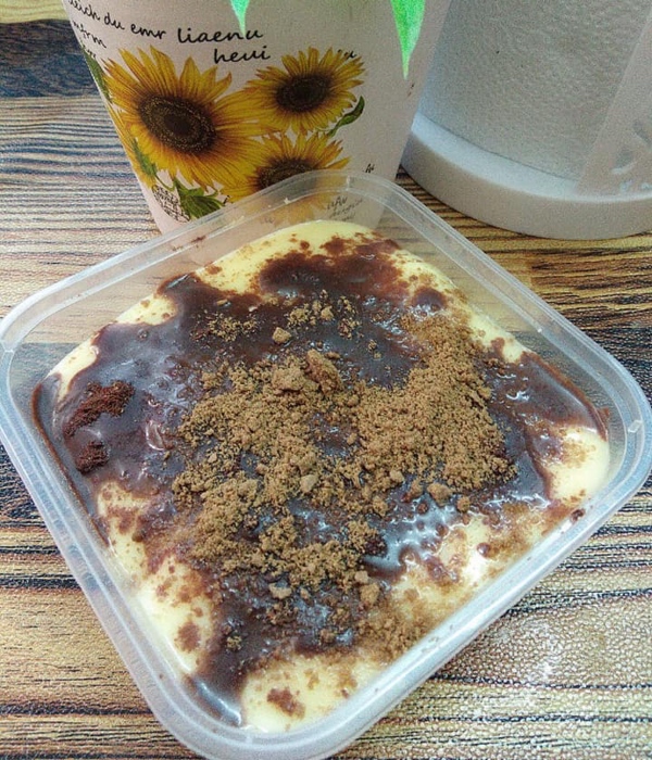 resepi puding tiramisu kastard