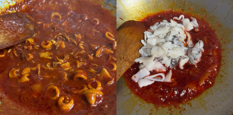 resepi sotong sambal sedap