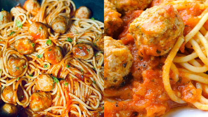 spaghetti meatballs