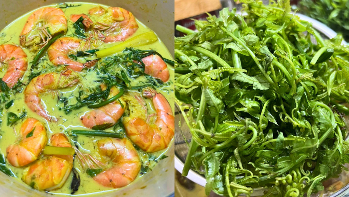 gulai lemak udang