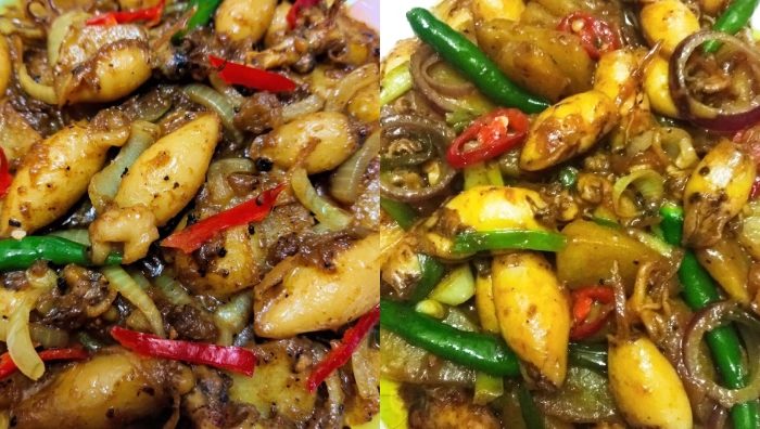 sotong goreng lada hitam