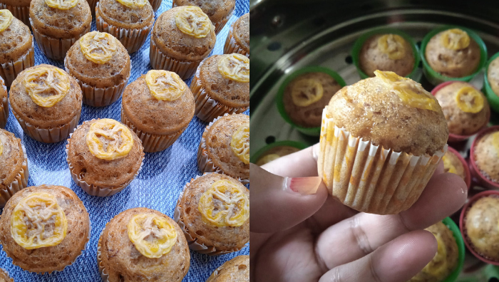 apam pisang kukus