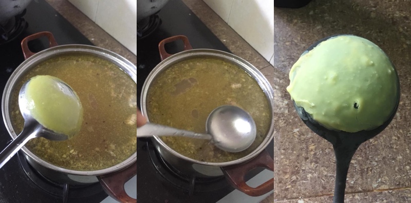 cara buang lemak daging
