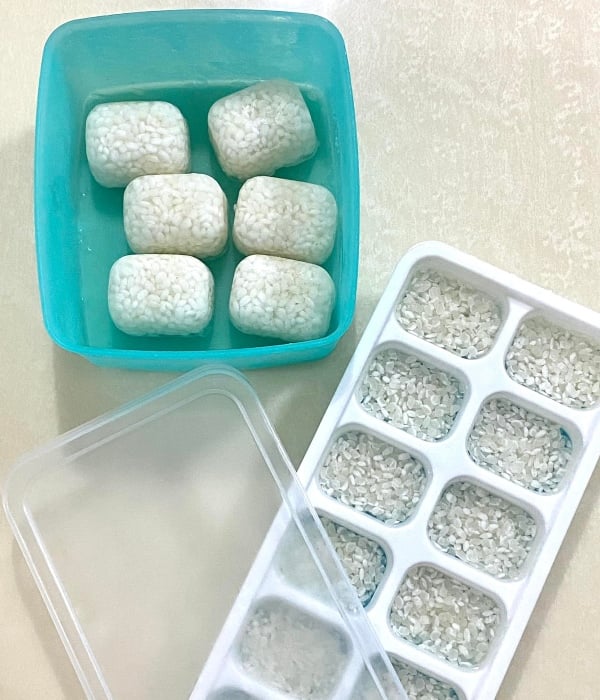 cara buat beras frozen