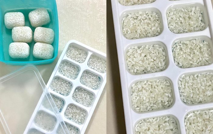cara buat beras frozen