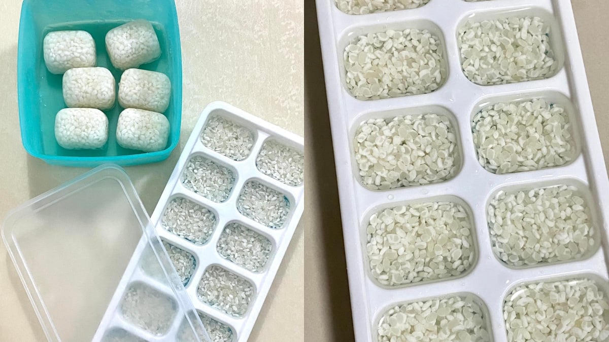 cara buat beras frozen