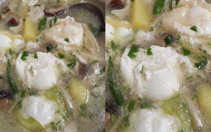 cara masak sup telur