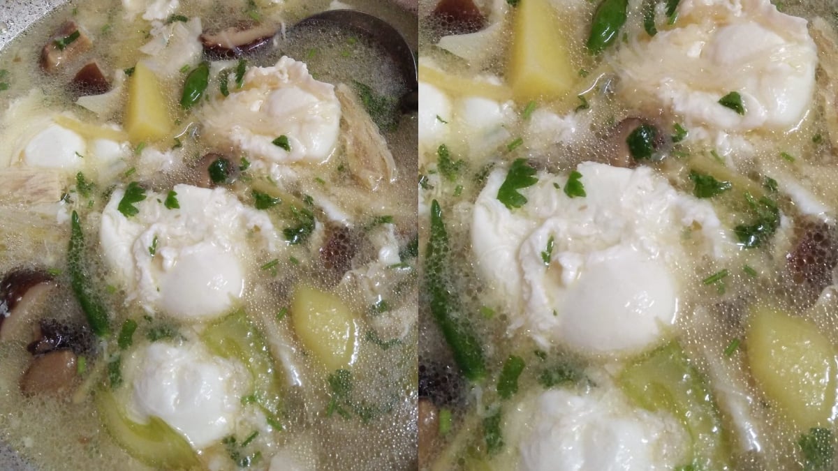 cara masak sup telur