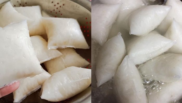 cara rebus nasi impit