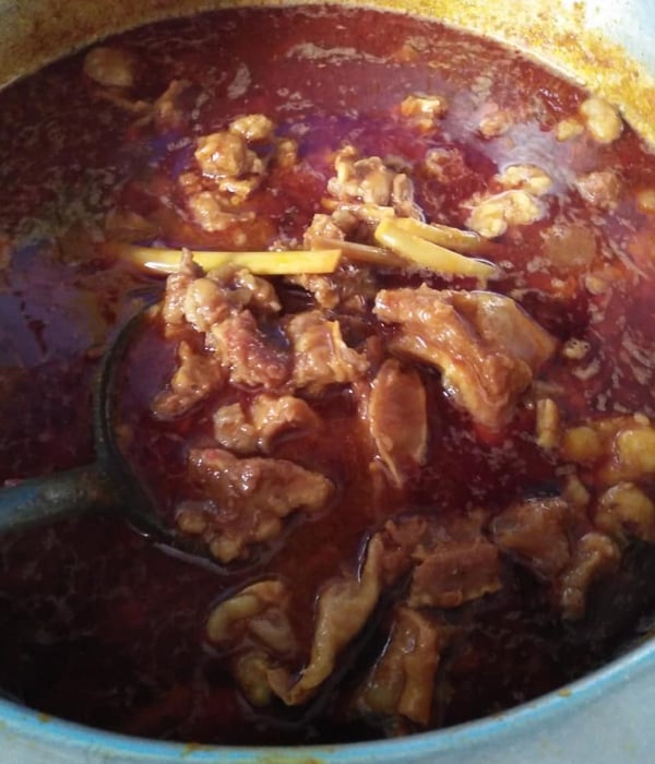 daging tetel asam pedas