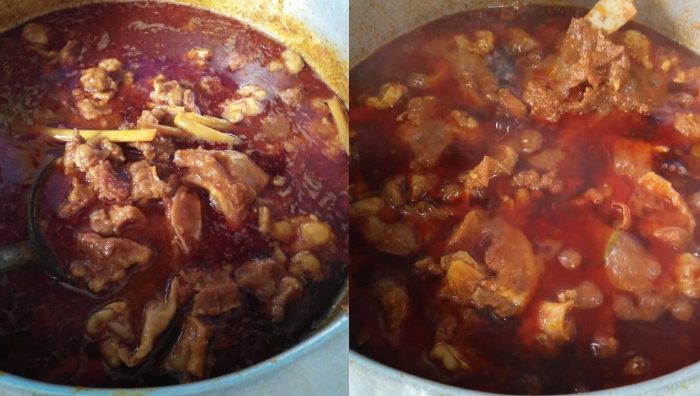daging tetel asam pedas