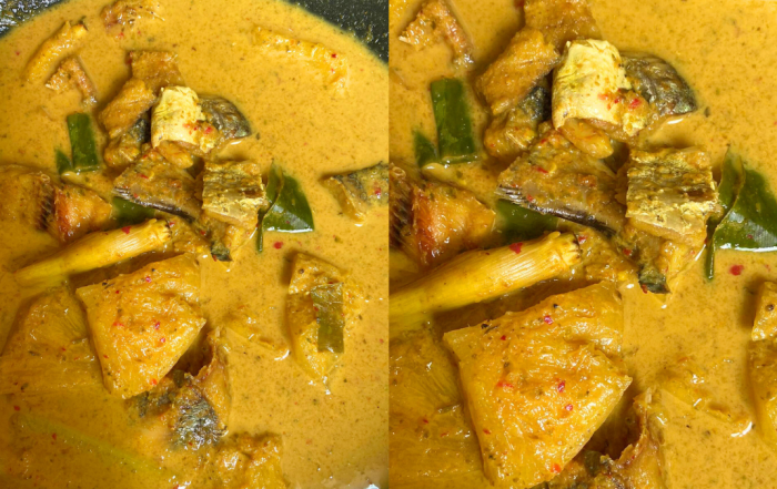 gulai lemak ikan masin