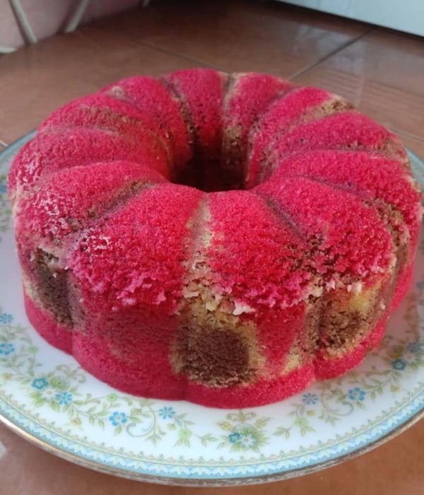 kek minyak kukus