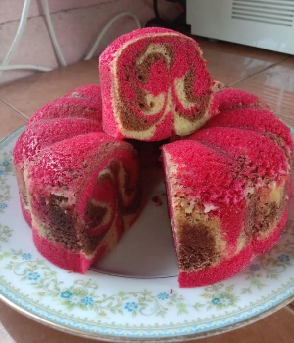 kek minyak kukus