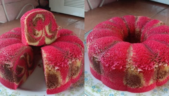 kek minyak kukus