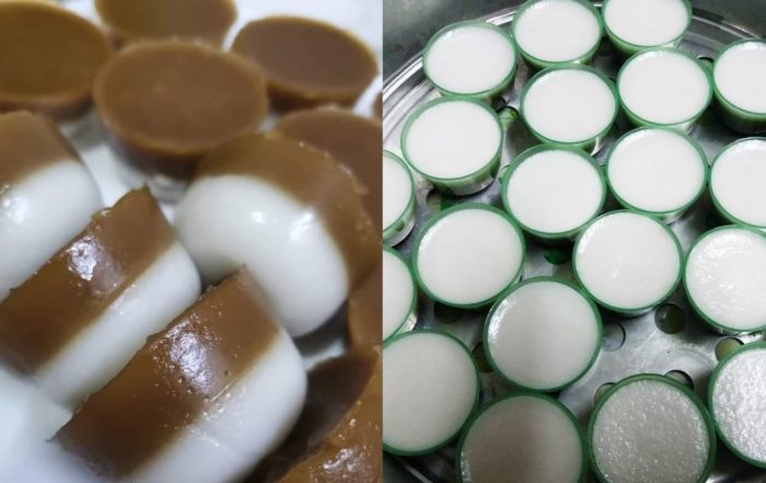 kuih talam gula merah