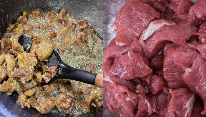 masak daging korban