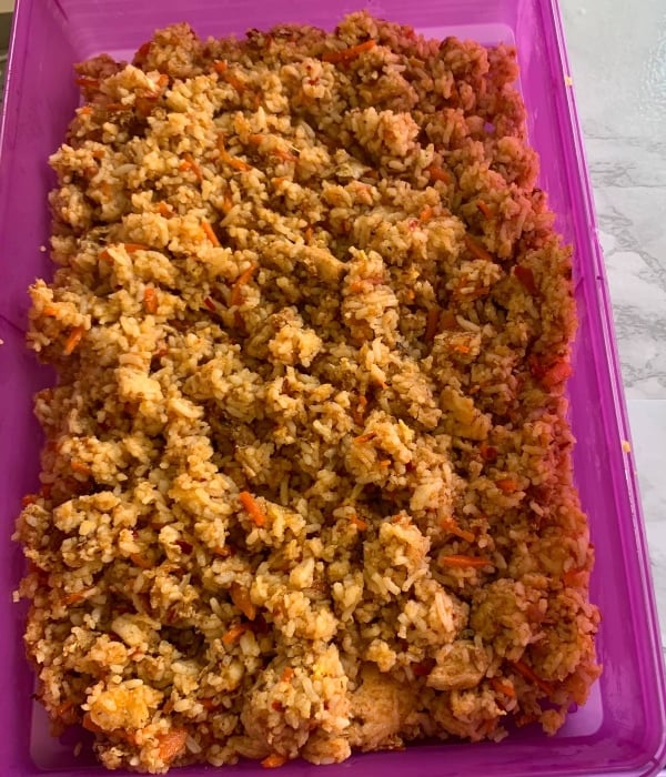 nasi goreng udang kering