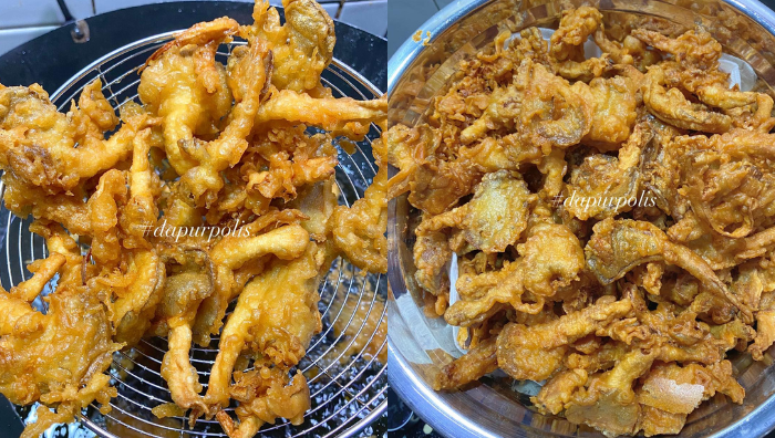 resepi cendawan goreng tepung