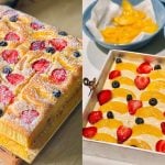 Kek Pastri Buah Versi Moden – Lembut, Gebu & Wangi Berkrim, Confirm Buat Sekali Nak Lagi!