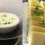 Resipi Kek Span Marble Susu Tanpa Oven, Masak Guna Kuali Pun Boleh!