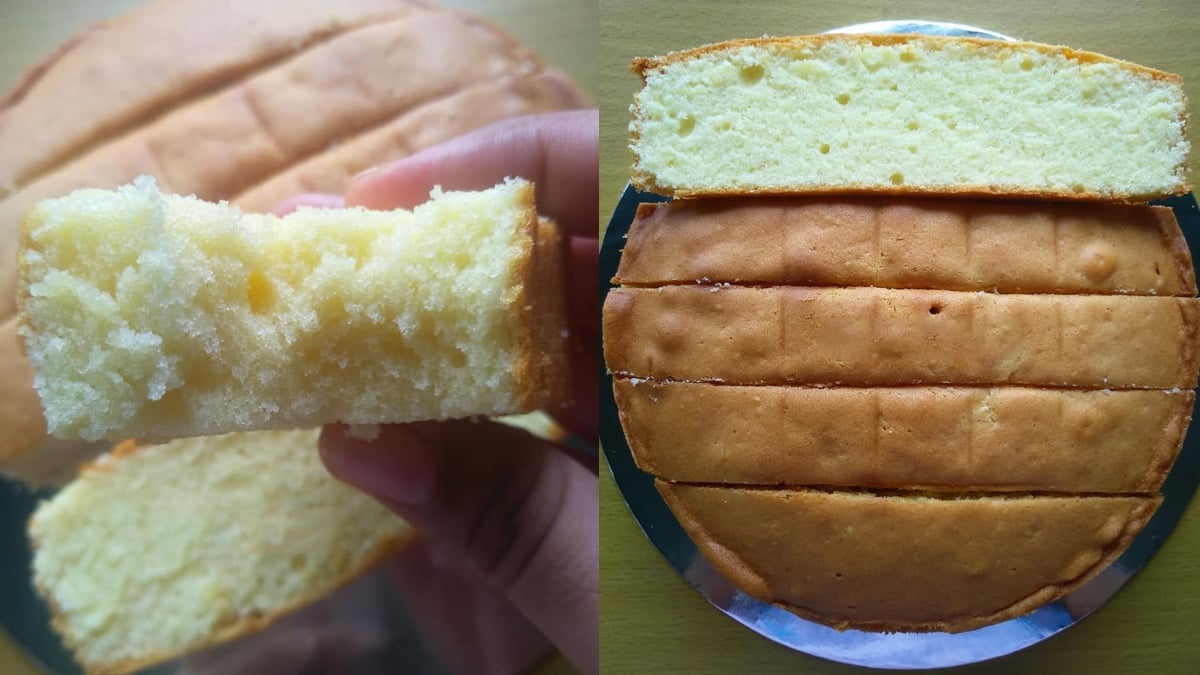 resepi kek span vanilla