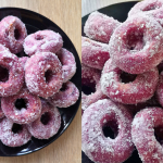 Resipi Kuih Keria Keledek Ungu Yang Elok Bersira, Makan Sebiji Memang Tak Puas!
