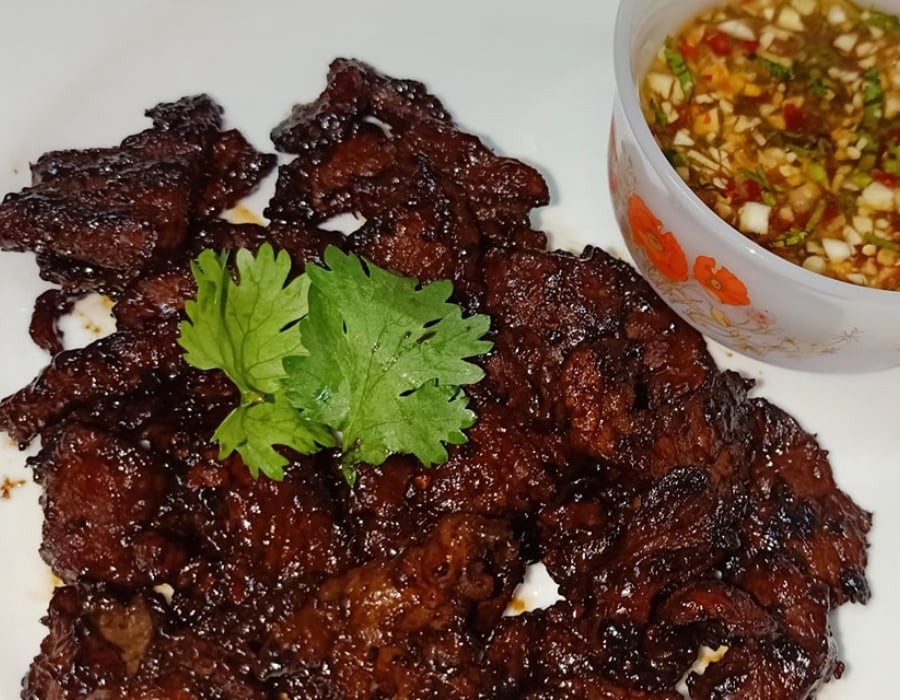 resipi daging harimau menangis