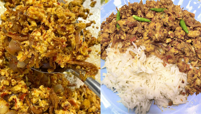 telur tumis bawang