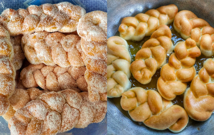 cara buat donut pintal