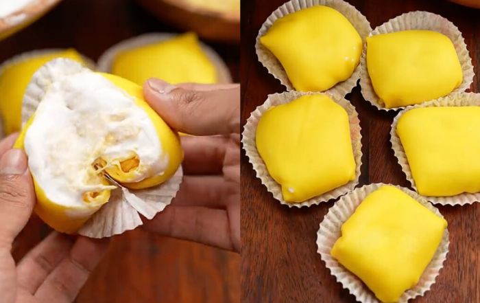 durian crepe