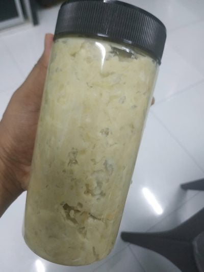 cara buat tempoyak durian