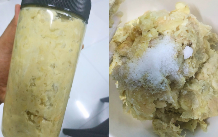cara buat tempoyak durian
