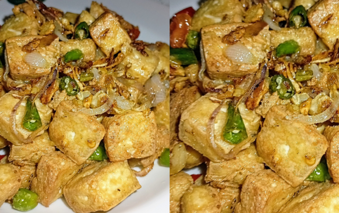 cara goreng tauhu