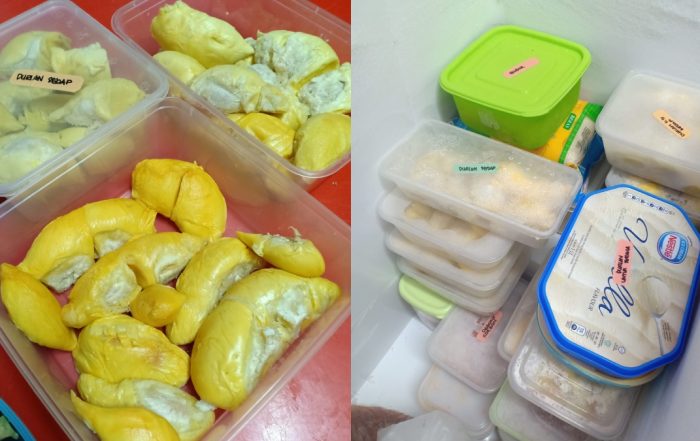 cara simpan durian