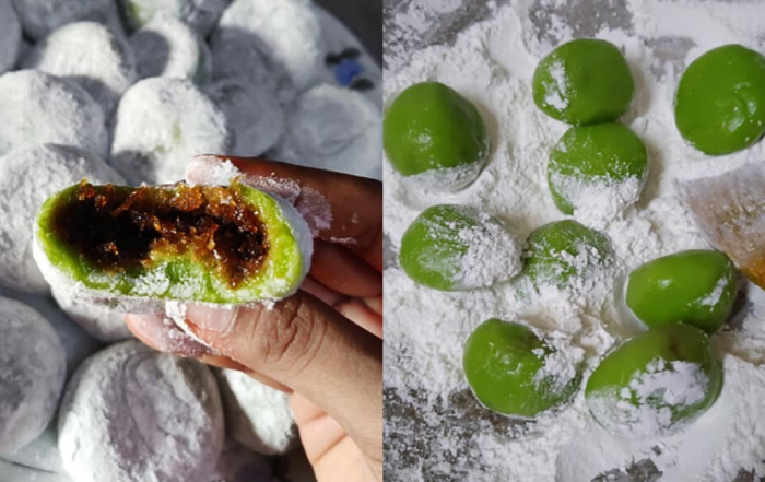 kuih tepung gomak