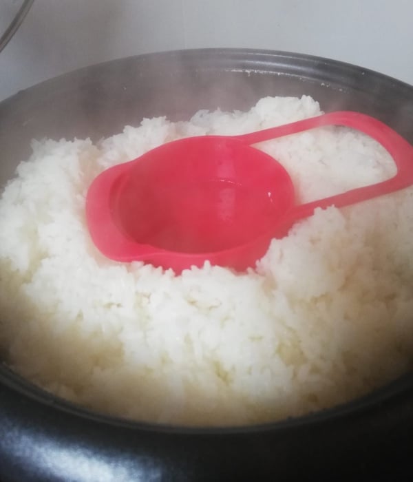 nasi mentah