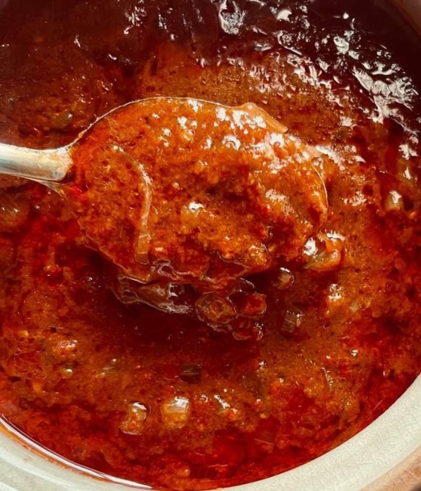petua warna sambal cantik