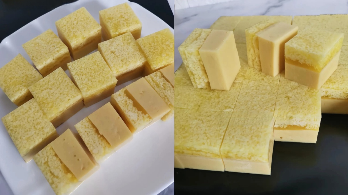 puding santan durian