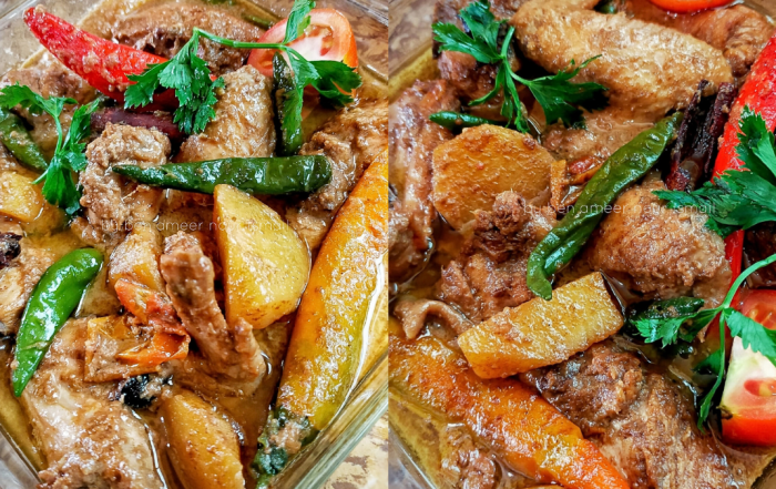 resepi ayam kurma