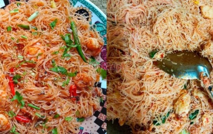 bihun goreng kampung