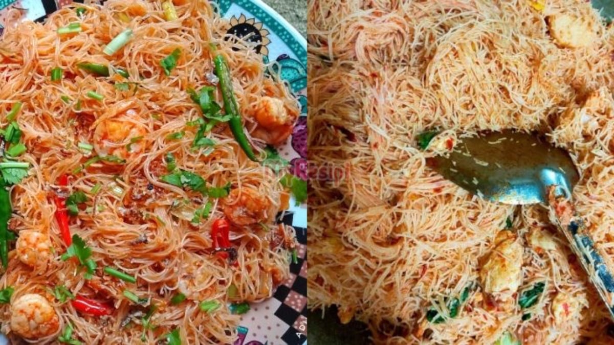 bihun goreng kampung