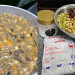 Resepi Bubur Asyura Utara Cara Mudah, Hanya Guna 2 Cawan Tepung & Santan Kotak!