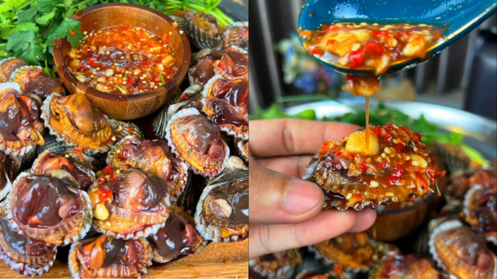 Resepi Kerang Rebus Cicah Sos Thai Pedas Masam, Confirm Buat Terliur!