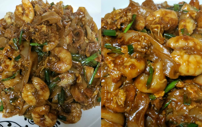kuey teow goreng basah